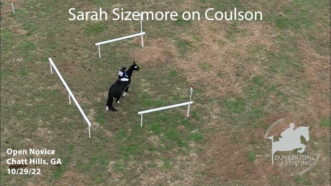 Sarah Dunkerton Sizemore riding Coulson XC Drone Video YouTube