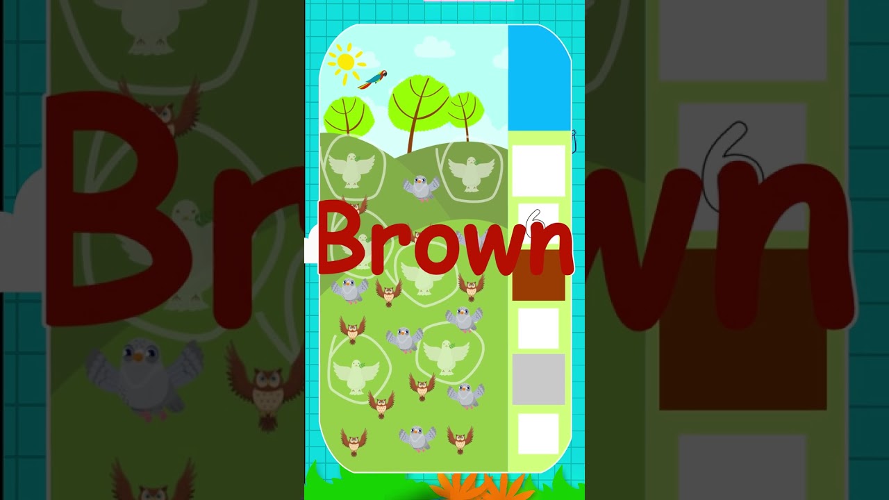 Fun Learning Game! 🎨- The Ultimate Color & Number Game for Kids!🔢 3