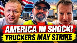 AMERICANS SHOCKED: Truckers Threaten October 1 Shutdown Over Rising Diesel Prices