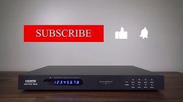 8x8 HDMI HDbaseT Matrix - 4K, HDR, 18gbps, 60hz, YUV444