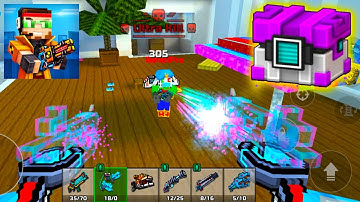 Pixel Gun 3D - Gameplay Walkthrough Part 33 - NEW CHESTS And VR Blasters Review (Android Games)