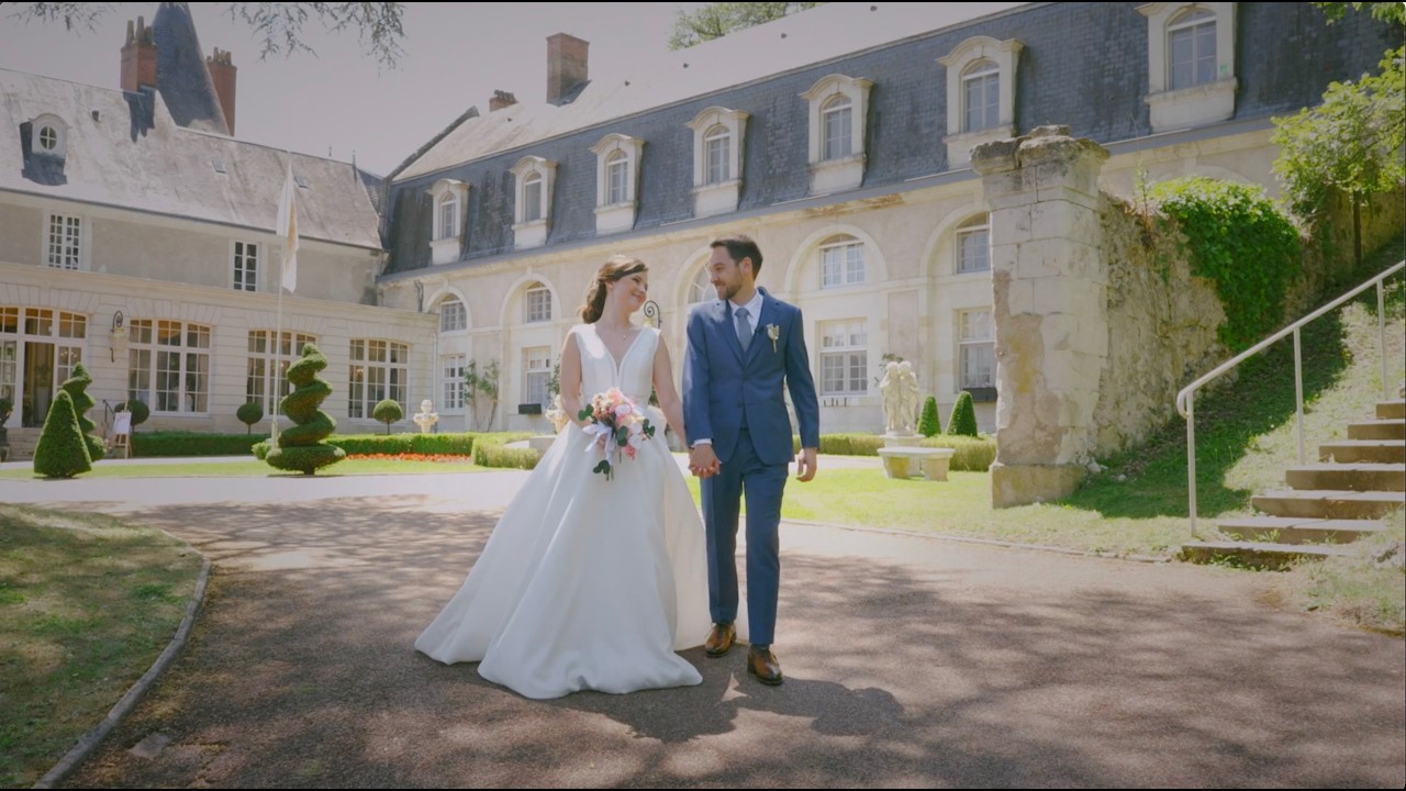 Estelle & Sébastien | Film de mariage, Château de Beauvois - Centre Val de Loire