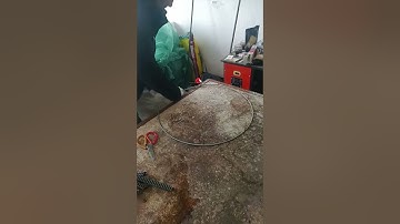 Bending process of rebar ring- Good tools and machinery make work easy