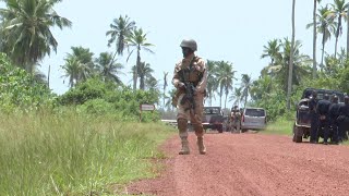 Des soldats africains et américains  entament des exercices militaires conjoints à Jacqueville