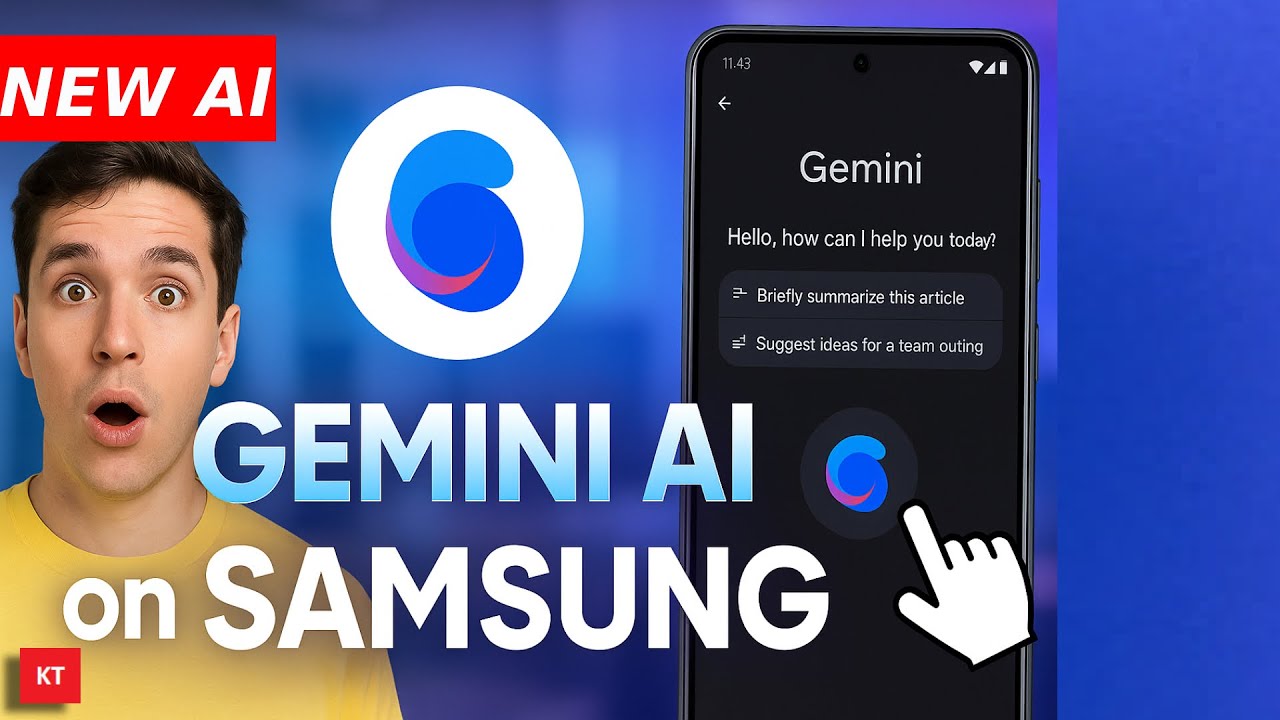 How to open Gemini on Samsung (for UI 6 and UI 7) | How to use Gemini ...