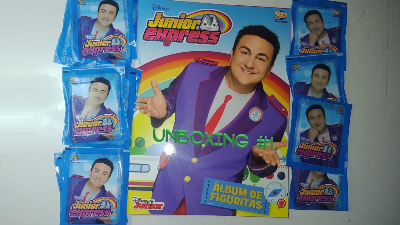 Album de Figuritas, Junior Express - Unboxing 1
