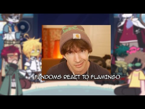 Fandoms react to Flamingo | #flamingo | 2x speed | read description | Luvingsugar!!
