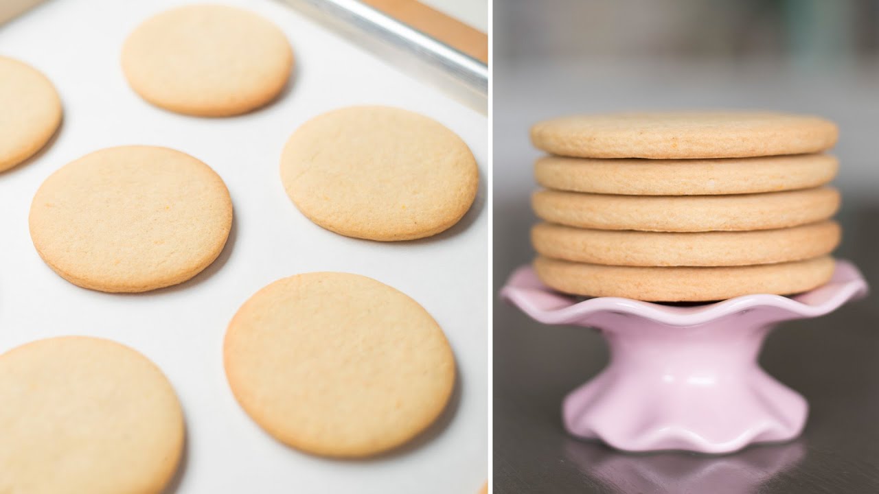 How To Make Cookie Dough for Cut-Out Cookies - YouTube