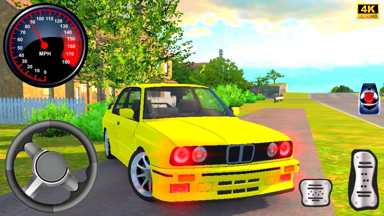 BMW E30 Drive POV - Modified Car Driving Simulator 😍 - YouTube