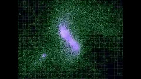 50k star simulation with Barnes-Hut algorithm