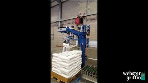 Compact-Pal, Mini-Palletiser for Bags, Boxes, Cartons and Sacks
