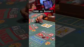 Can we finally get a win? #baccarat #blackjack #lasvegas #casino