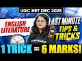 UGC NET English Lterature Last Minute Tips &amp; Tricks | UGC NET English Lterature Tips and Tricks | PW