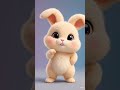 🐰 Cute Bunny Dance 🥰 | Most Adorable AI Bunny Video Ever ❤️ #shorts