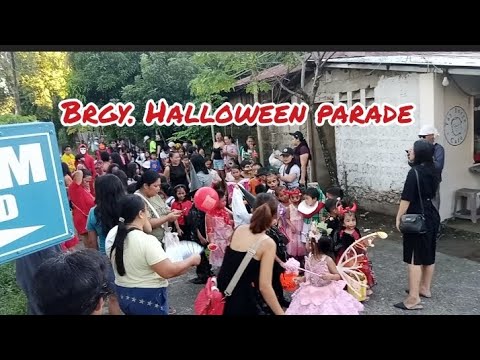 Brgy Halloween Parade #kidsparade #brgystacruz #iloilo
