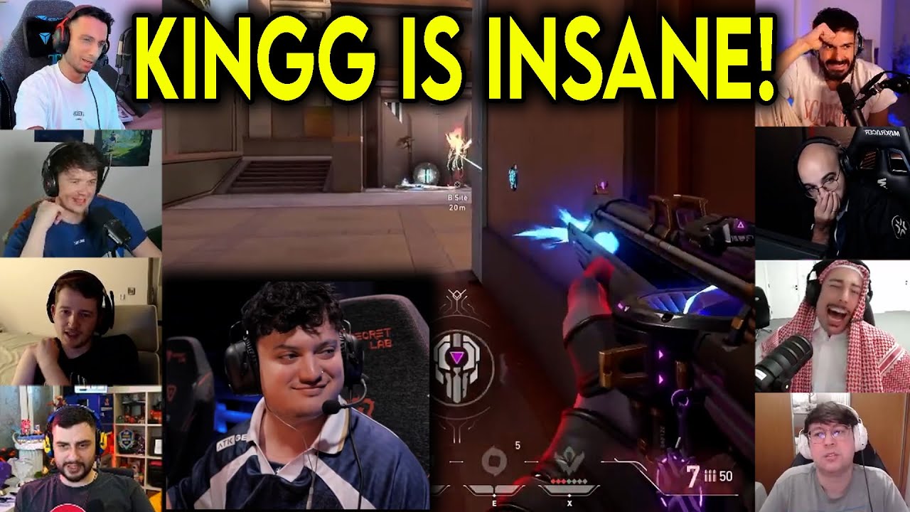 Valorant Streamers Reacts To LEV kiNgg Insane 1v2 CLUTCH Against MIBR In VCT