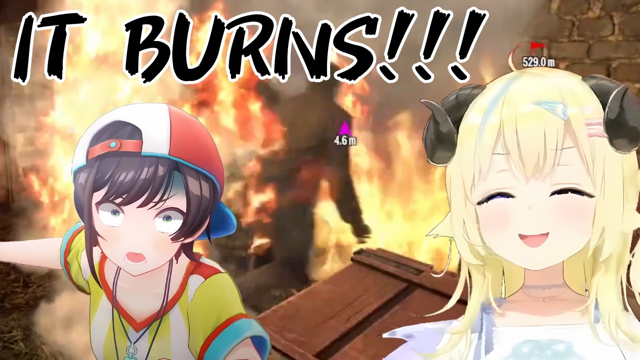 Watame should NOT be trusted with fire【Hololive】