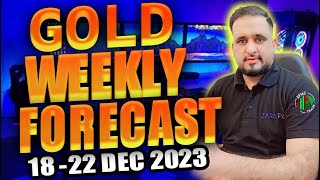 GOLD - Price Prediction Next Week 18 TO 22  DEC  2023 | XAUUSD Technical Analysis || EFMS TRADE