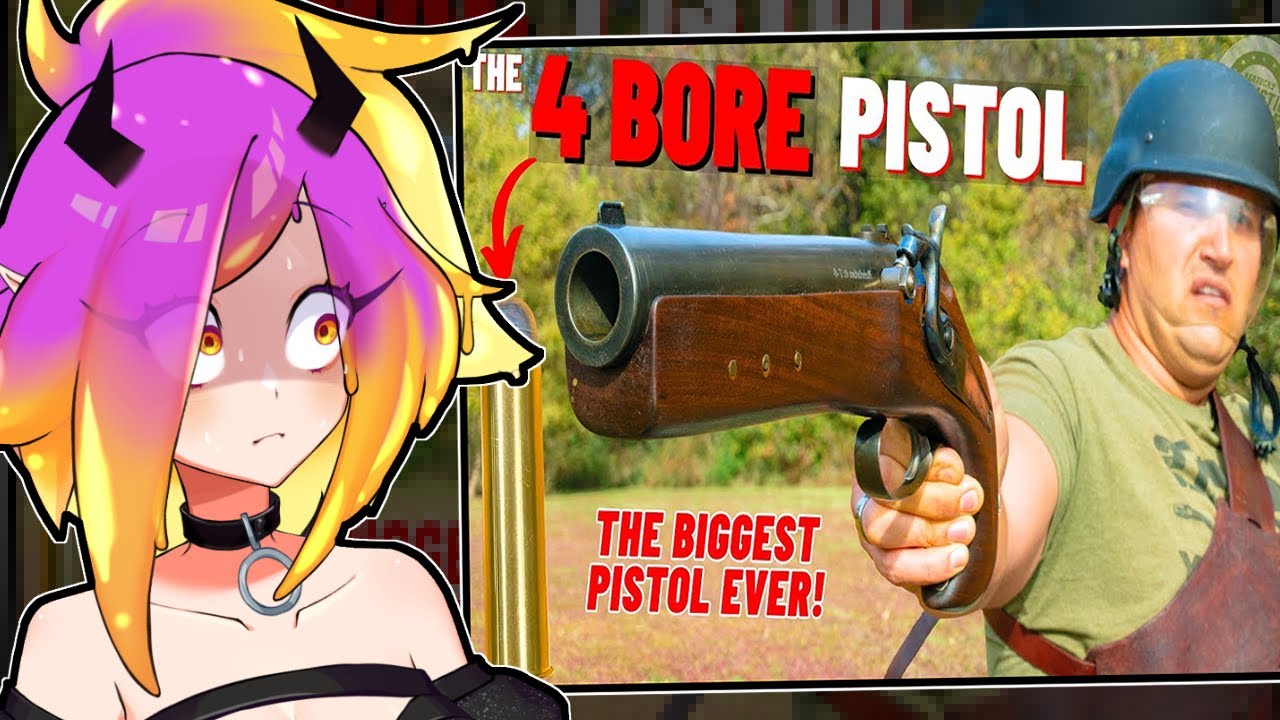 ТАК МНОГО МОЩНОСТИ! — Пистолет 4-го калибра (самый большой пистолет в мире!!!) Реакция Kentucky B...