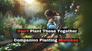 Don't Plant These Together: Companion Planting Mistakes