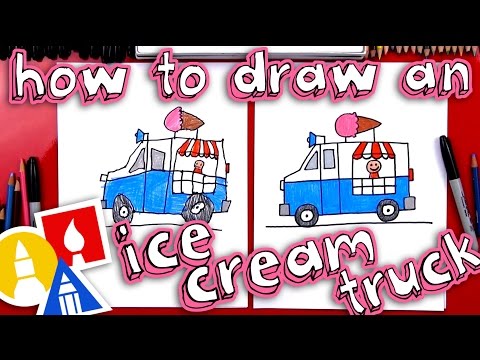 How To Draw An Ice Cream Truck Safe Videos For Kids - roblox ice cream truck remix