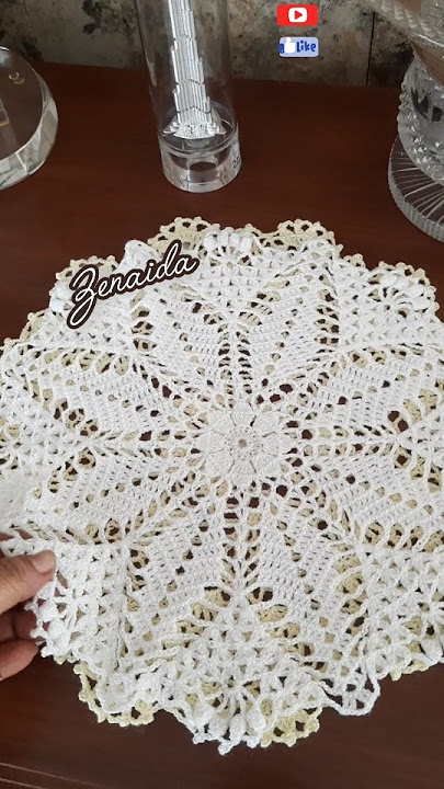 On my Channel you will find beautiful folders ☺️ #zenaida #folder #crochet #knitters