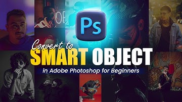 Raster Smart Object  in Adobe Photoshop for Beginners - Class 16 - Urdu / Hindi