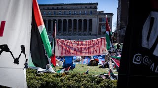 Over 100 pro-Palestine protestors arrested at Columbia University