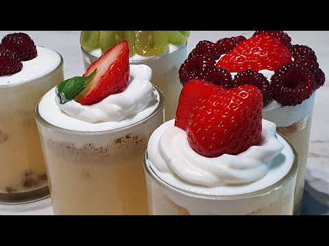 <strong>오븐없이</strong> 컵치즈케이크 만들기 ( NO OVEN CHEESE CAKE ) チーズケーキ