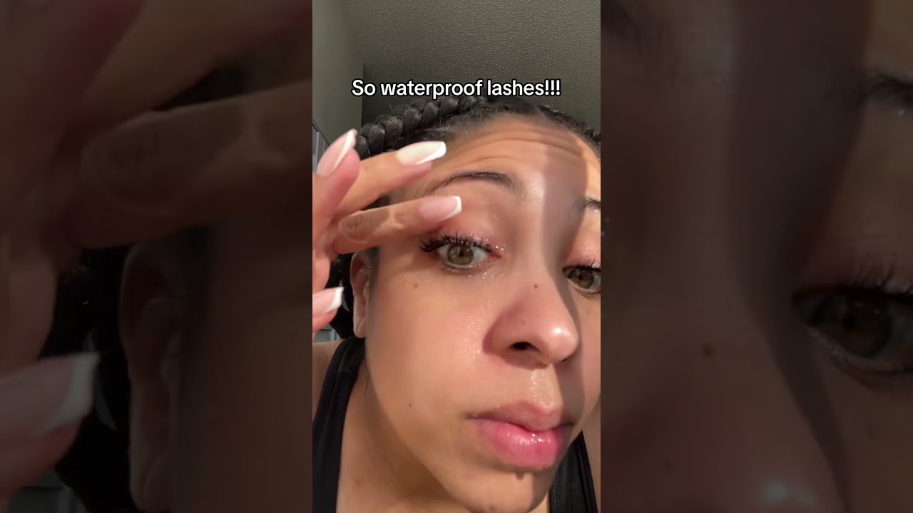 Waterproof lashes are insane!! 