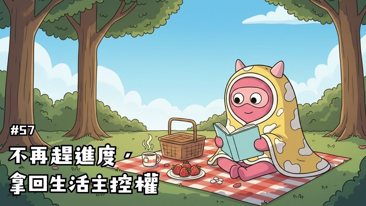 #57┆不再趕進度，拿回生活主控權👊🏻