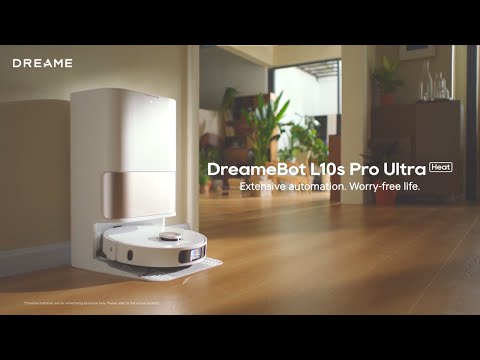 Robot Aspirateur Laveur DREAME L10s Pro Ultra Heat + Brosse DREAME Tricut  L10s Pro Ultra
