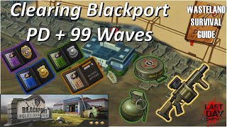 How to Clear Blackport PD and 99 Waves - Wasteland Survival Guide [Last Day on Earth: Survival]