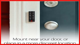 August Smart Keypad, Pair with Your August Smart Lock - Grant Guest Access with Unique Keycodes