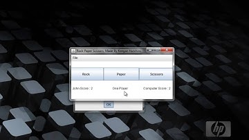 Rock Paper Scissors Java Game