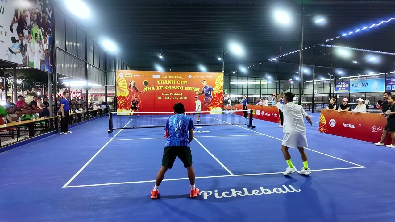 FINAL 6.2 | BÌNH/AN VS QUỐC/ANH | GIẢI PICKLEBALL MỪNG XUÂN TRANH CUP NHÀ XE QUANG HẠNH