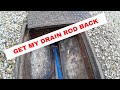 How to retrieve your drain rod
