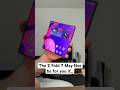 The Galaxy Z Fold 7 May Not Be For You If… #shorts #zfold7