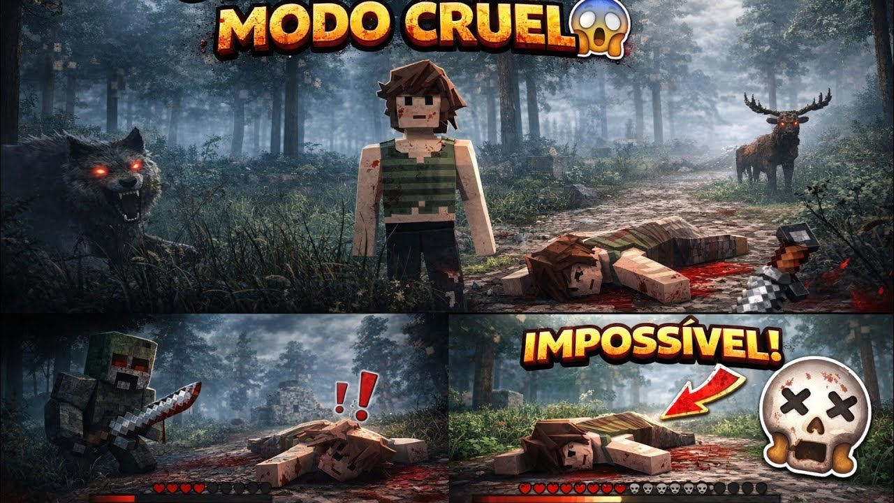 EU MORRI DO JEITO MAIS BESTA NO MODO CRUEL 😭