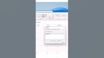 Add a Shared Calendar in Outlook #shorts
