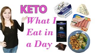 KETO: What I Eat in a Day / A Day in the Life