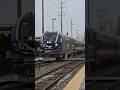 Amtrak Hiawatha Kicking Up Snow! #amtrak #train #railroad #railfan #railway #hiawatha