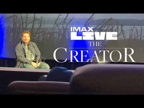 THE CREATOR Gareth Edwards IMAX Live Q&A interview - August 29, 2023 #TheCreator 4K