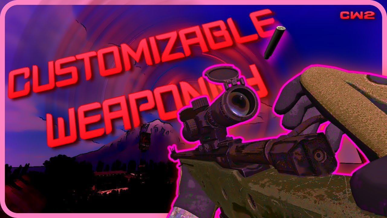 [GMOD] CW2 Weapon Showcase Customizable Weaponry 2.0 + Extras