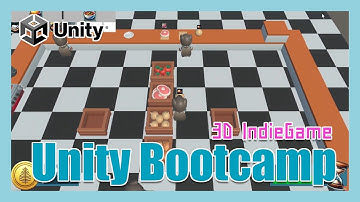 [Cooperative Cook] Unity Boot Camp 5 - Indie game production #unity #bootcamp #3dgames #monstera