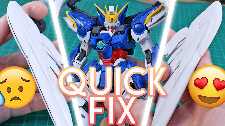 Gunpla Quick-Fix: MG Wing Gundam Zero EW Ver.Ka Seam Removal!
