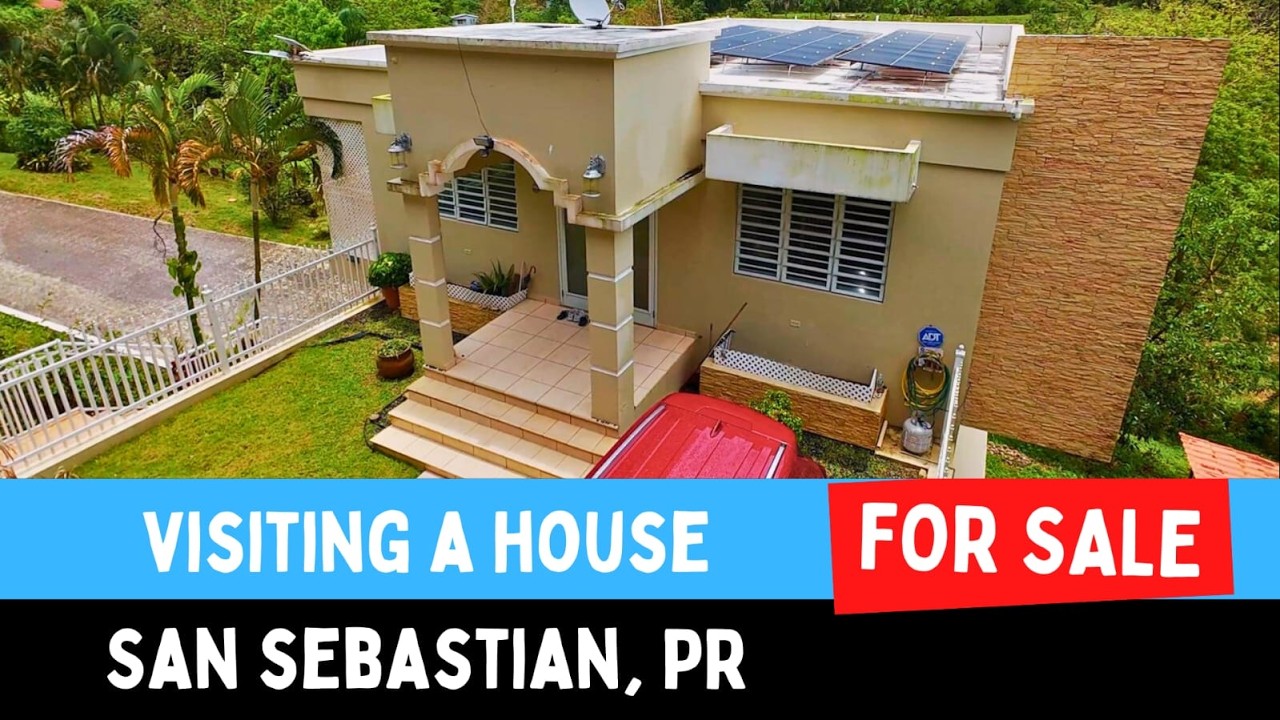 Visité casa a la venta en San Sebastián PR con terreno