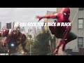 We Will Rock You x Back In Black || Marvel Edit.