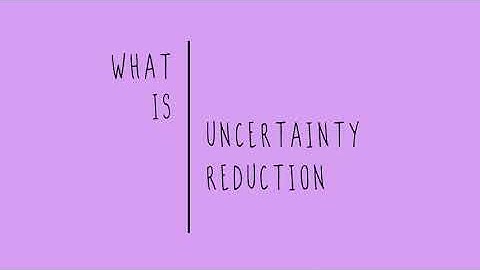 Uncertainty Reduction Theory