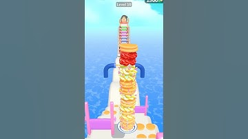 Pancake Run android/iOS game-MOBILE GAME  #shorts